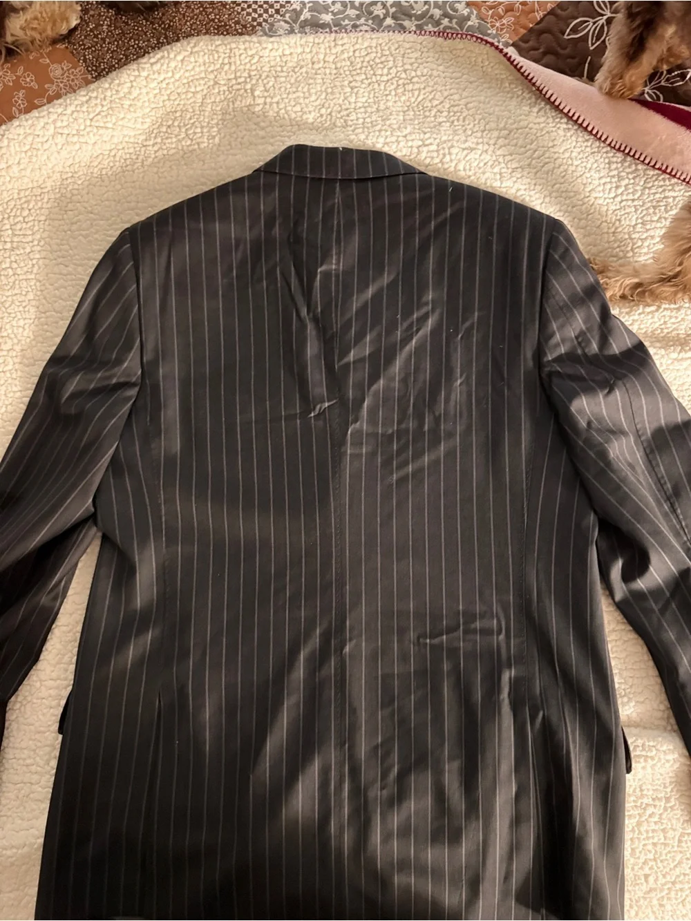 Banana Republic Black Pinstripe Men's Blazer